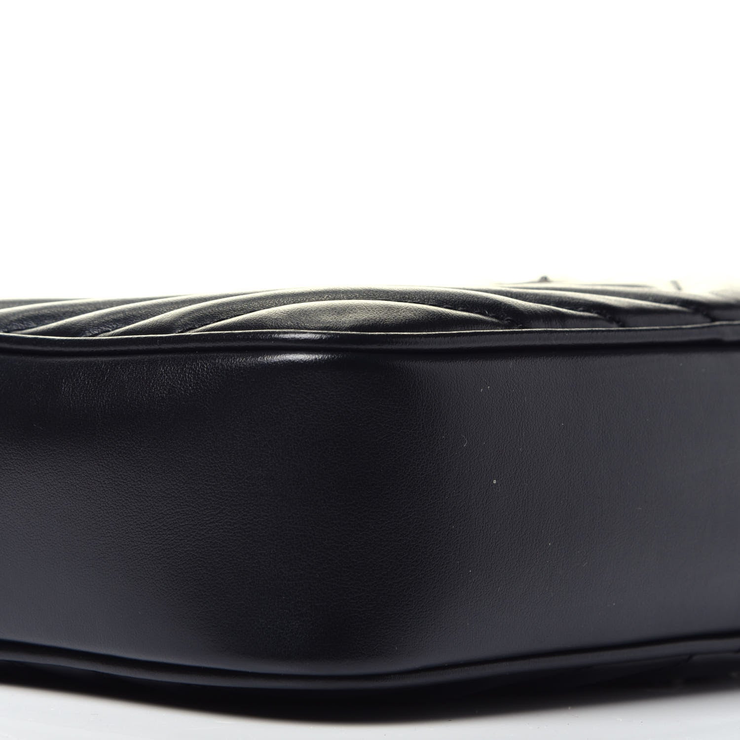 Saint Laurent Calfskin Matelasse Monogram Lou Camera Bag Black 8 of 9