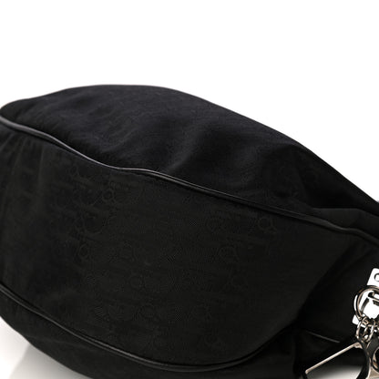 Christian Dior Nylon Monogram Lovely Hobo Black 11 of 11