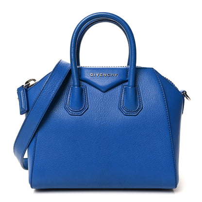 Givenchy Sugar Goatskin Mini Antigona Persian Blue 1 of 11