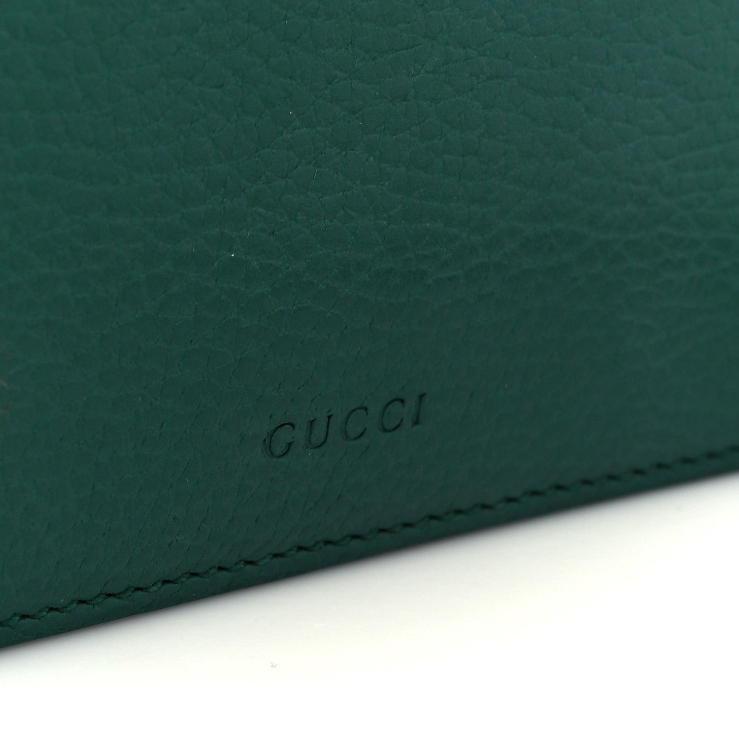 Gucci Dollar Calfskin Crystal Small Dionysus Shoulder Bag Emerald 9 of 12