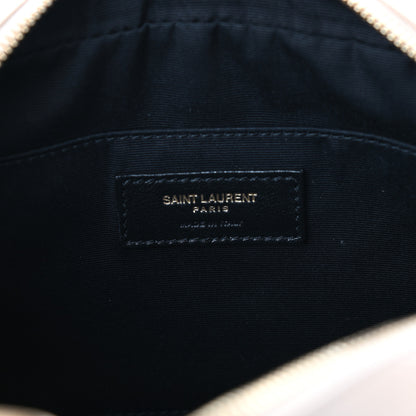 Saint Laurent Calfskin Matelasse Monogram Lou Camera Bag Nude Powder 6 of 8
