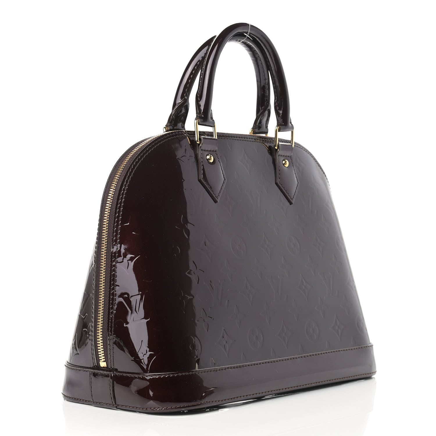 Louis Vuitton Vernis Alma PM Amarante 3 of 8