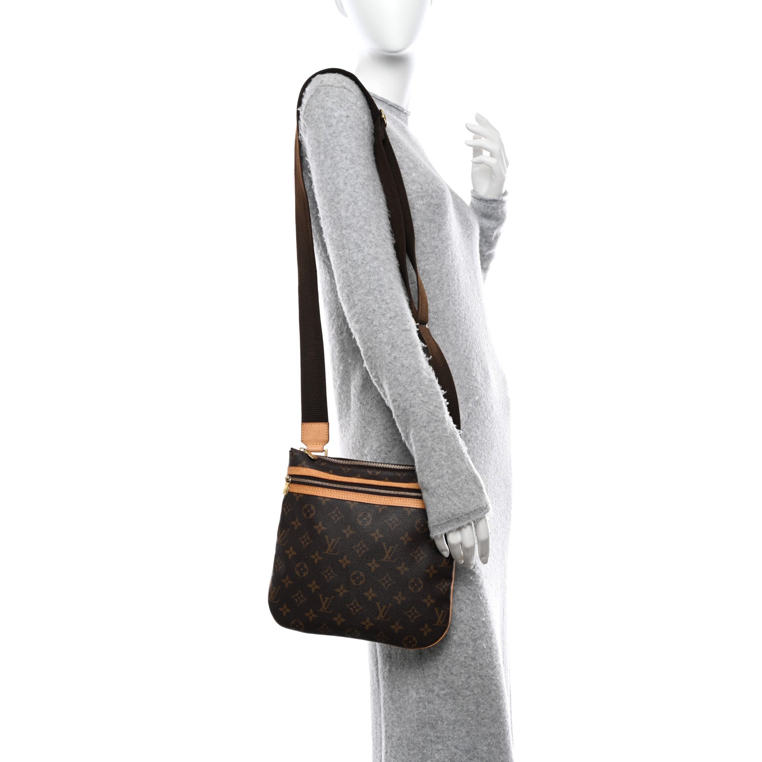 Louis Vuitton Monogram Bosphore Pochette 2 of 12