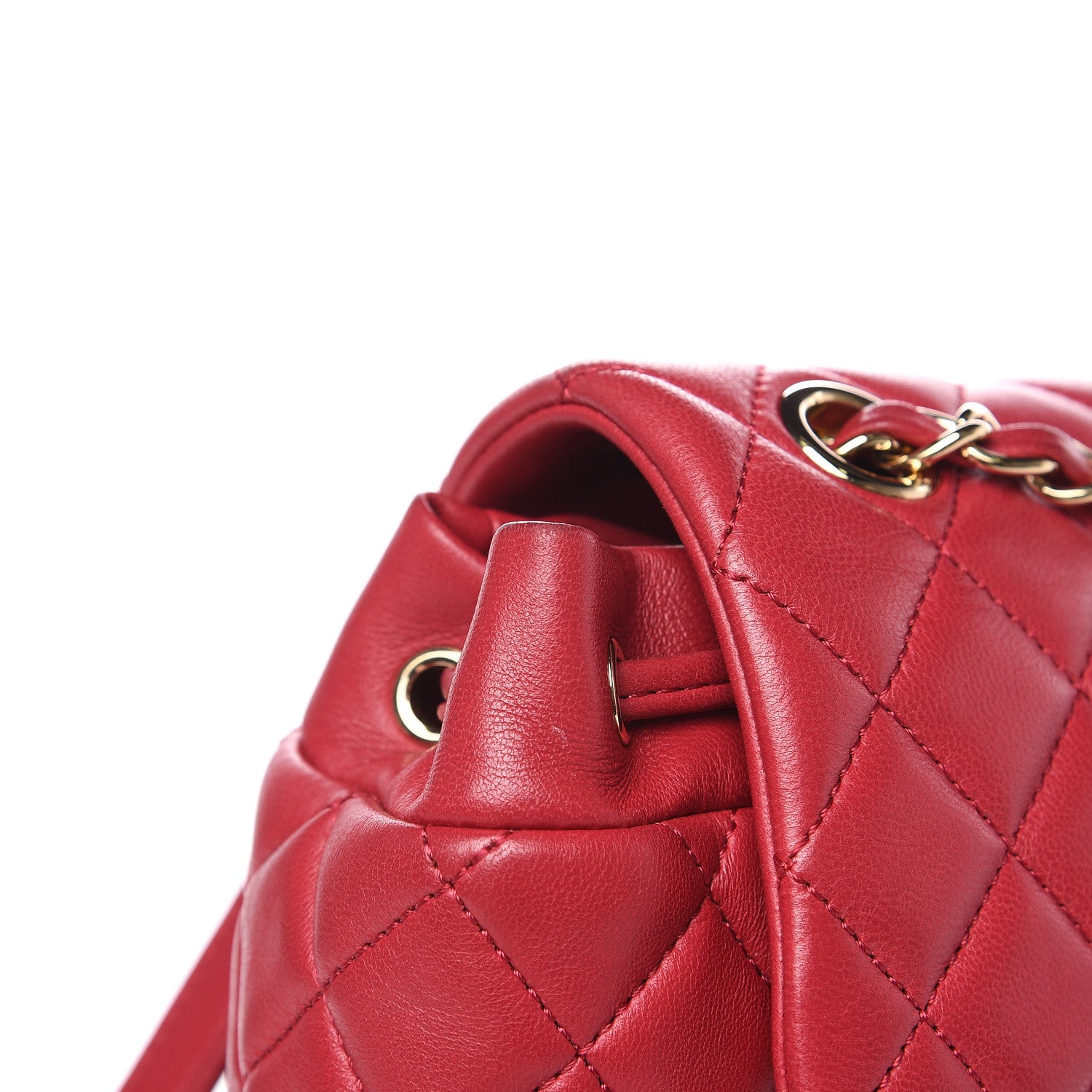 Chanel Lambskin Quilted Small Urban Spirit Backpack Red 10 of 17