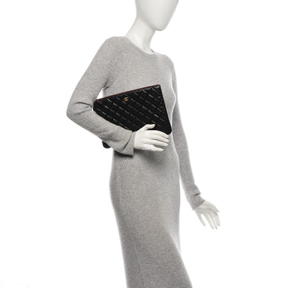 Chanel Caviar Quilted Medium Cosmetic Case Black 2 of 7