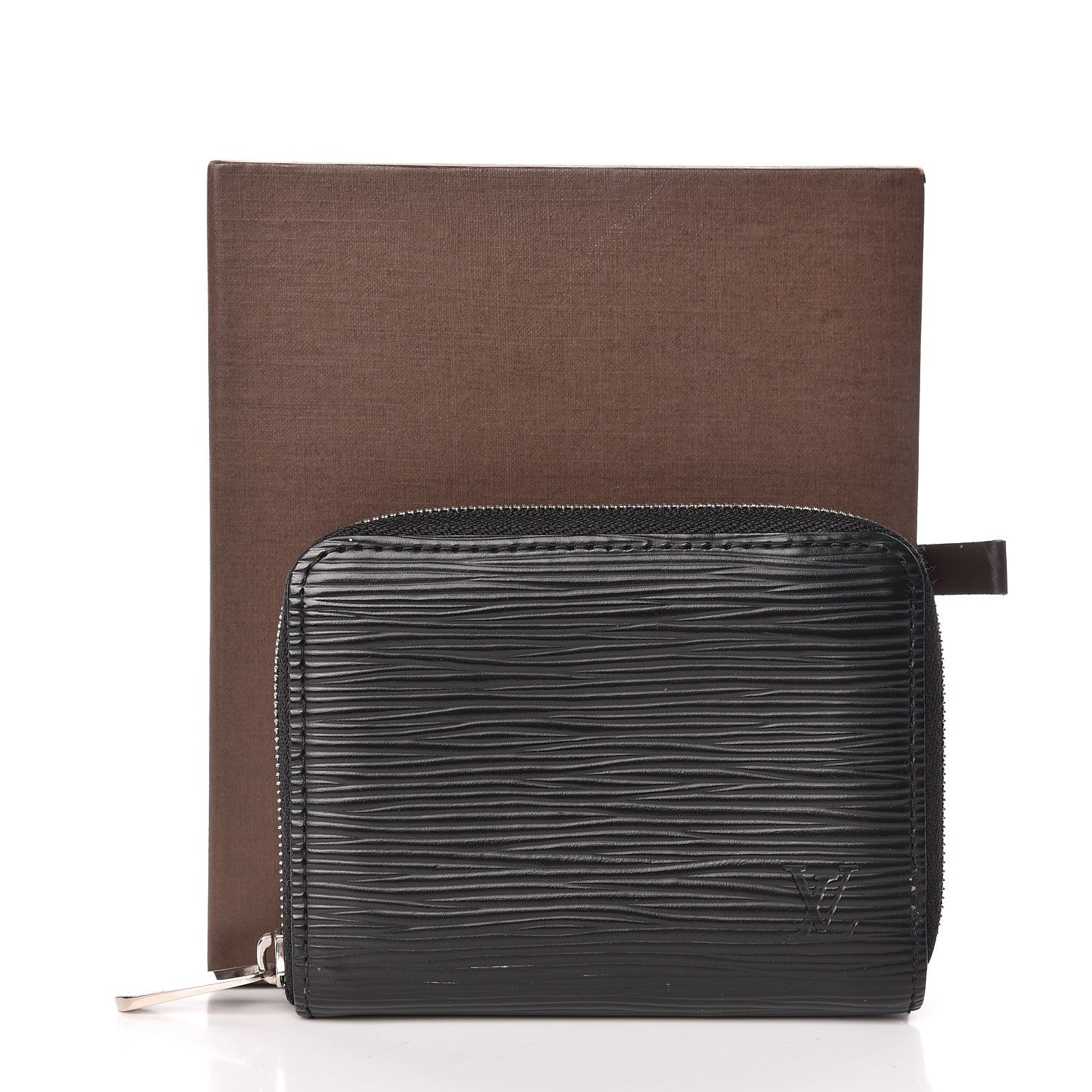 Louis Vuitton Epi Zippy Coin Purse Black 8 of 8