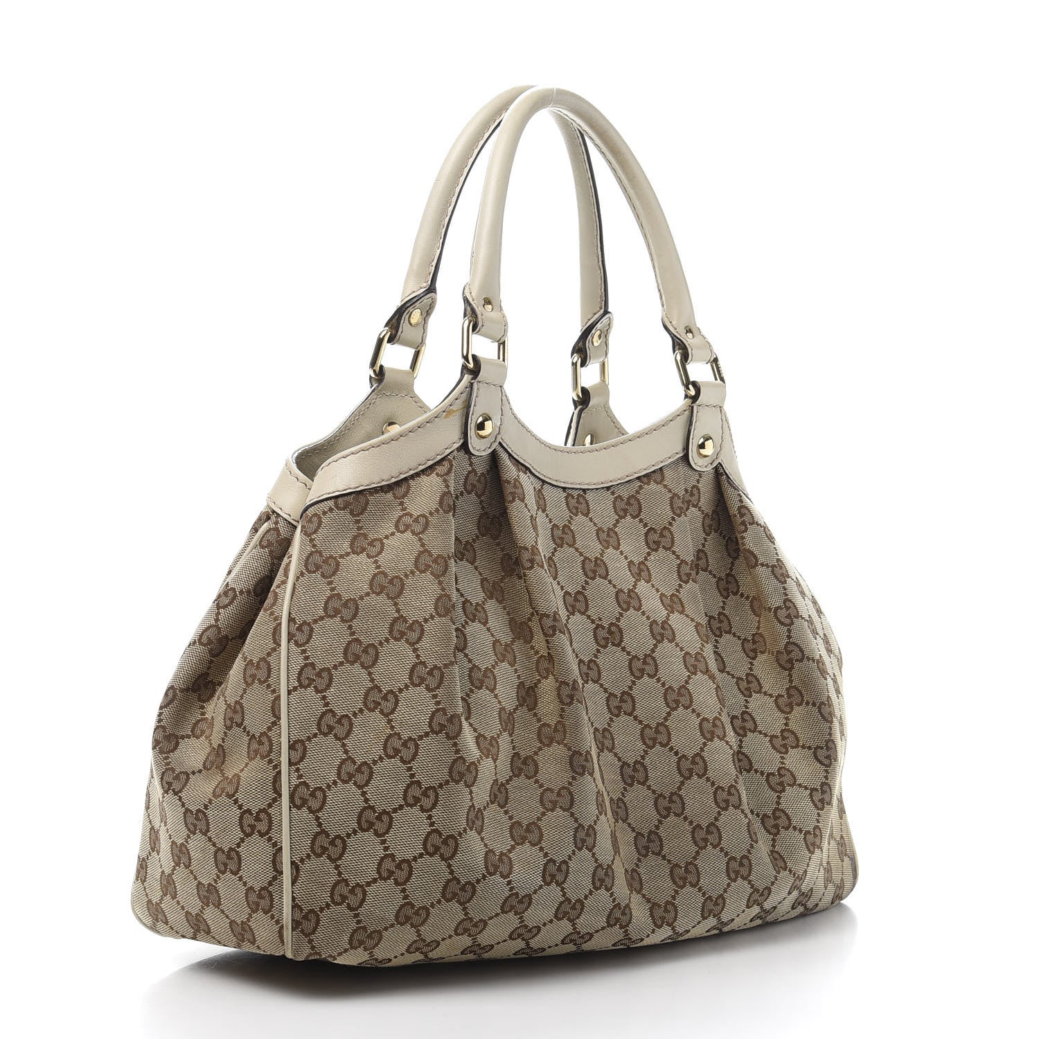 Gucci Monogram Medium Sukey Tote Off White 3 of 16