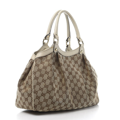 Gucci Monogram Medium Sukey Tote Off White 3 of 16