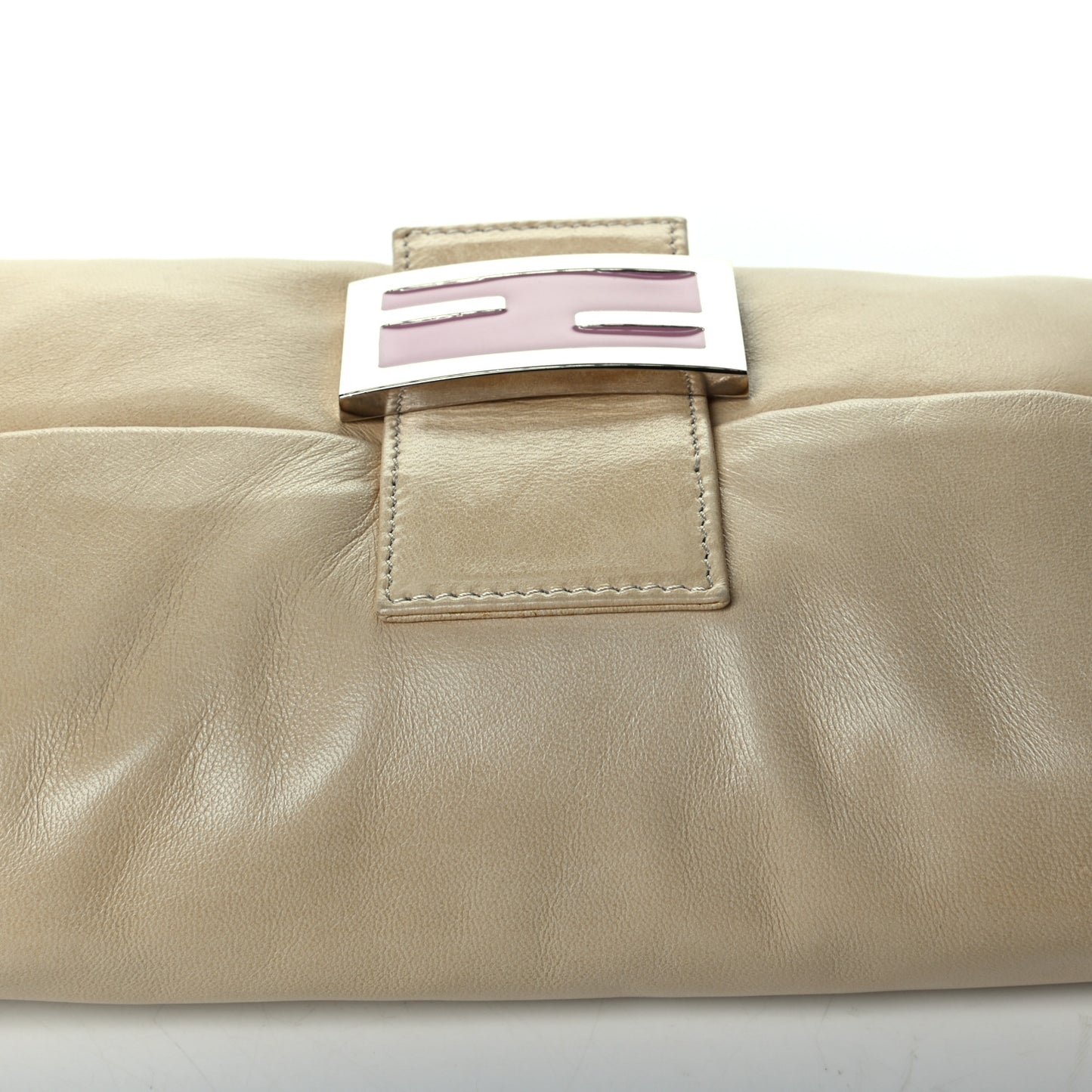 Calfskin Baguette Beige
