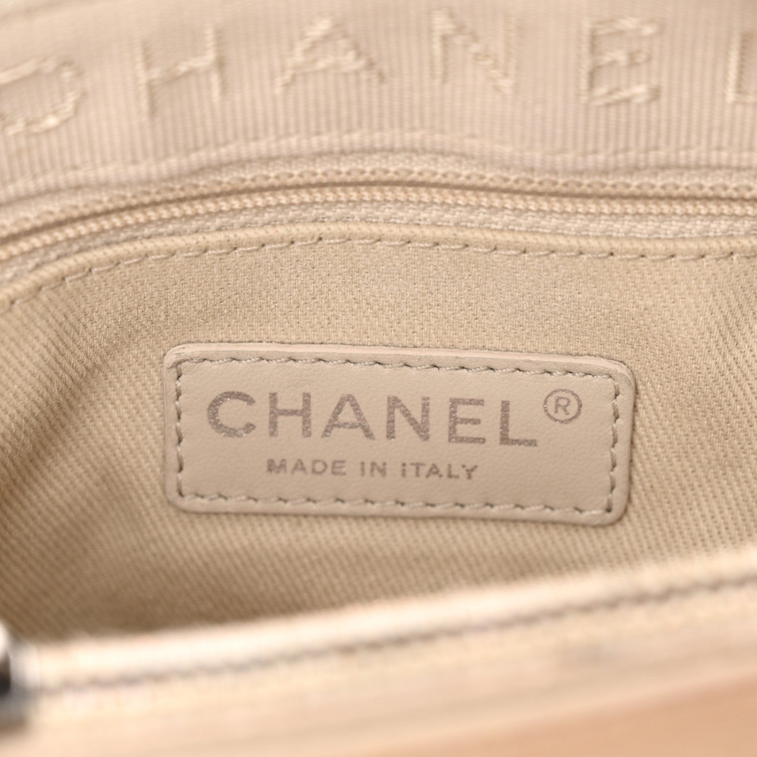 Chanel Shiny Sheepskin Quilted Small Shopping Tote Black 6 of 15