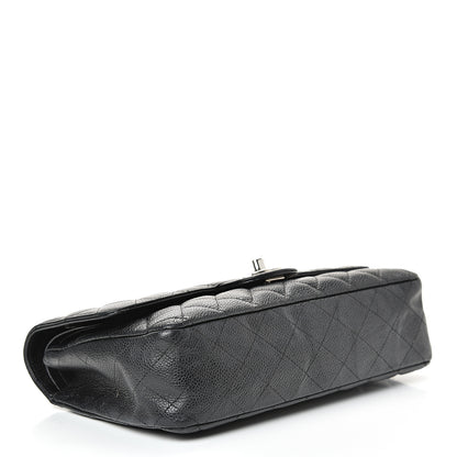 Chanel Caviar Quilted Medium Double Flap Black 3 of 18