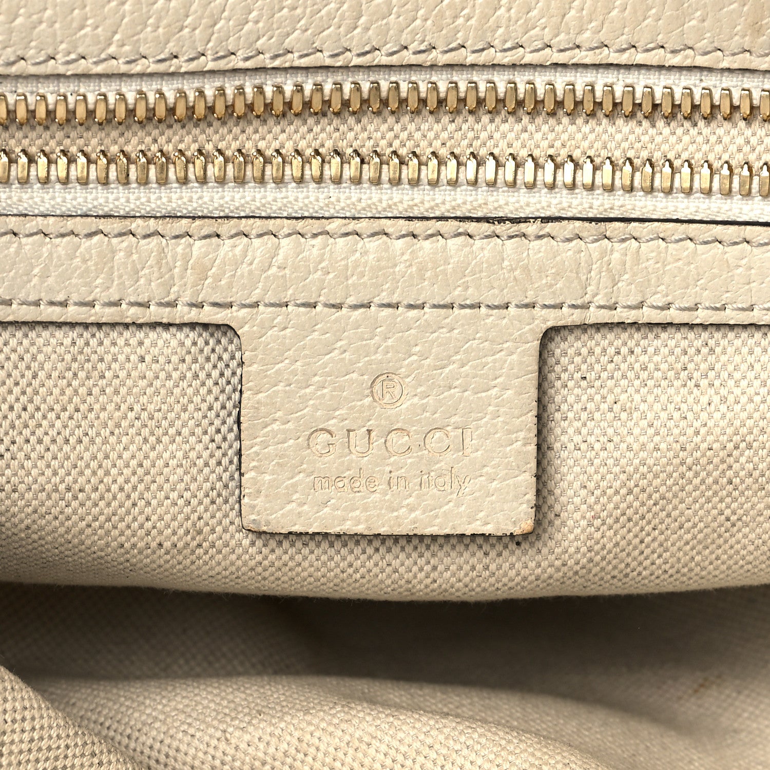 Gucci GG Supreme Monogram Flora Web Small Ophidia Half Moon Hobo White 6 of 12