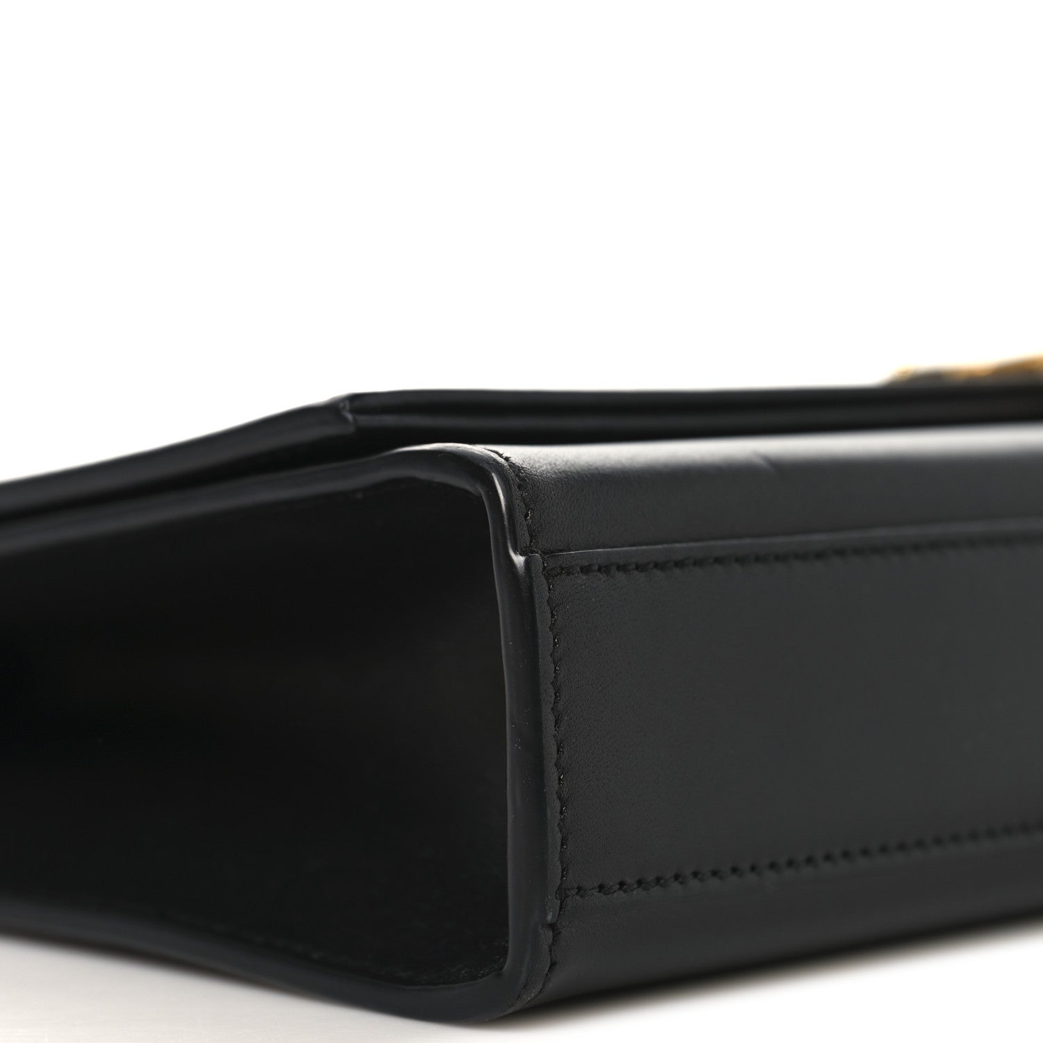 Saint Laurent Smooth Calfskin Medium Classic Monogram Kate Tassel Satchel Black 8 of 9