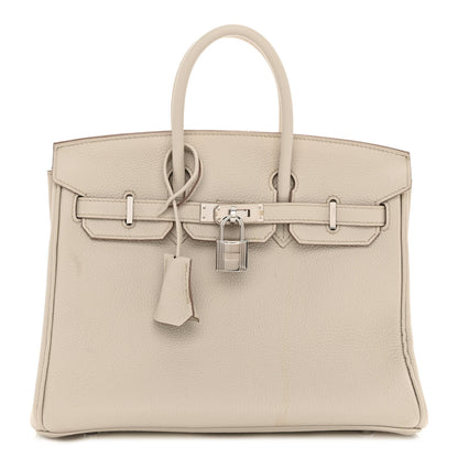 Hermes Togo Birkin 25 Beton 1 of 12