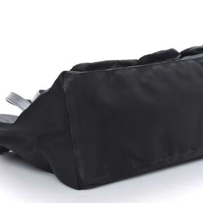 Prada Nylon Front Pockets Tote Black 7 of 8