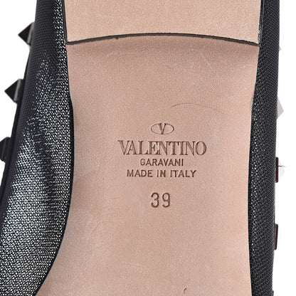 Valentino Garavani Mesh Rockstud Ballet Flats 39 Black 7 of 10