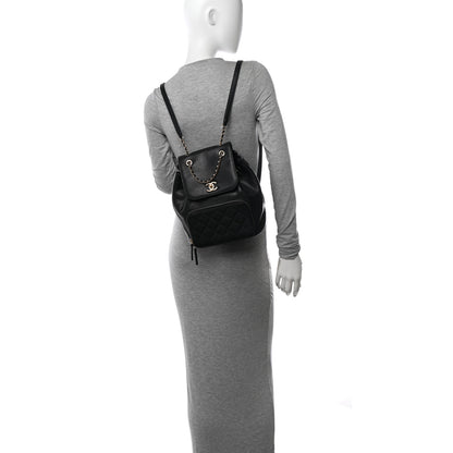 Chanel Caviar Quilted Business Affinity Backpack Black 2 of 10