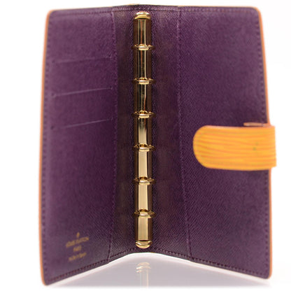 Louis Vuitton Epi Small Ring Agenda Cover Tassil 6 of 8