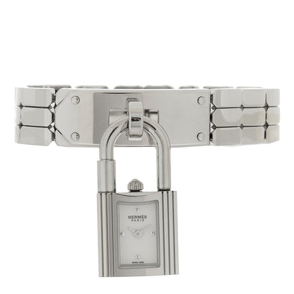 Hermes Stainless Steel 16mm Kelly Quartz Watch 1 of 5