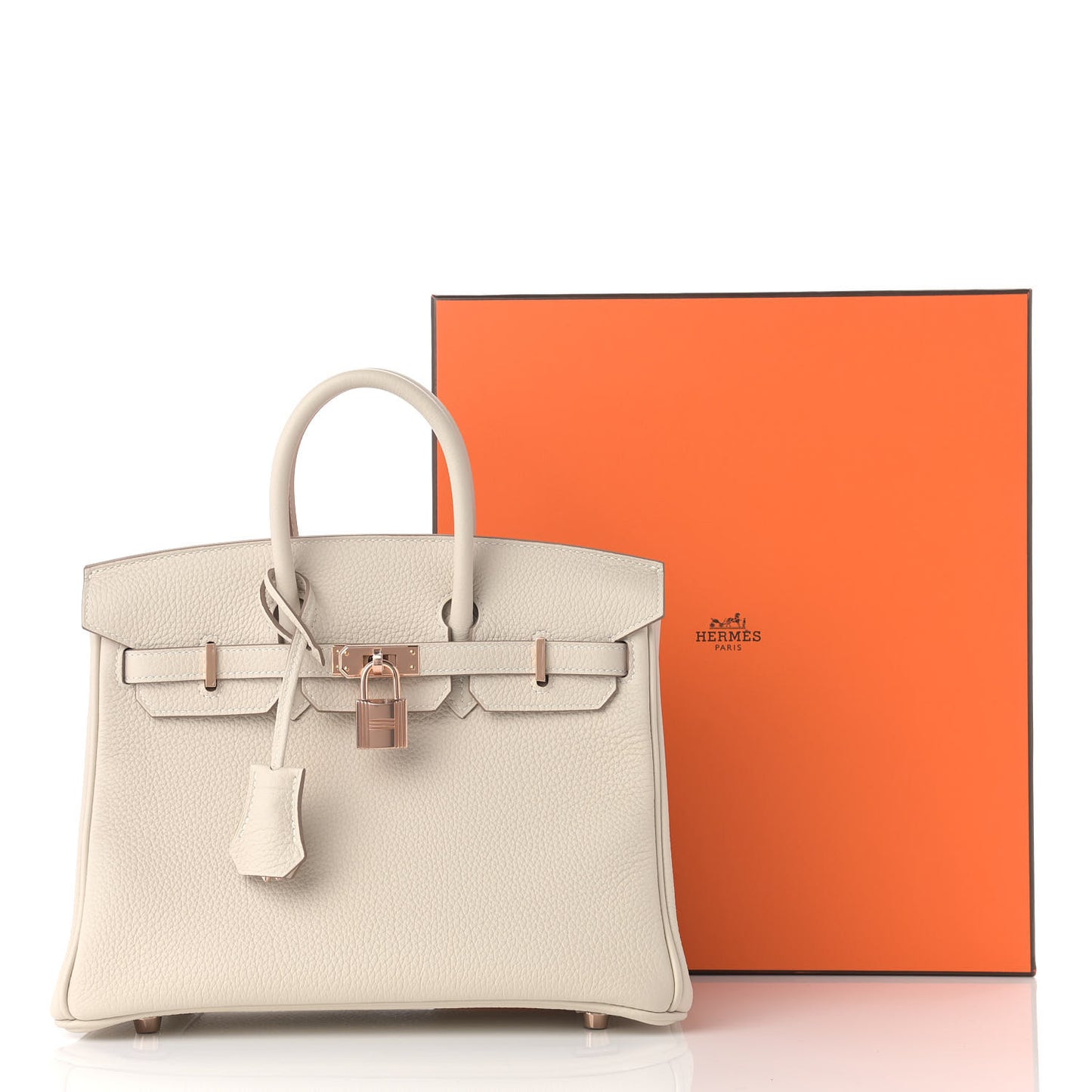Togo Birkin 25 Craie