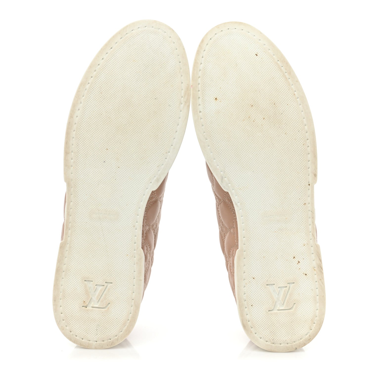 Louis Vuitton Calfskin Monogram Stellar Sneakers 37.5 Blush 6 of 11