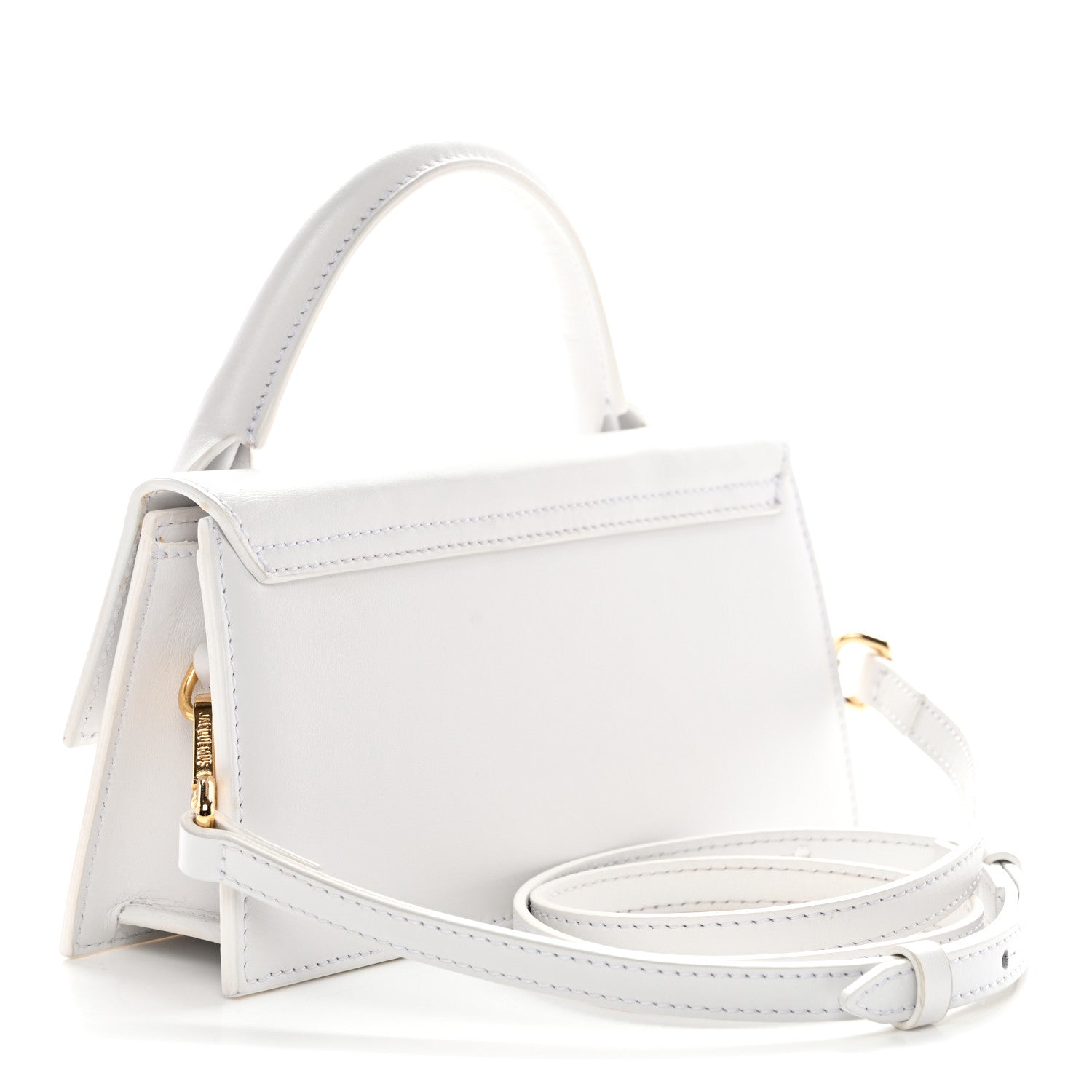 Jacquemus Smooth Calfskin Le Chiquito Long White 3 of 10