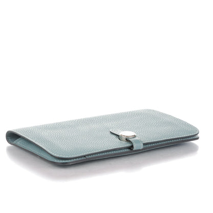 Hermes Togo Dogon Duo Wallet Ciel 4 of 9