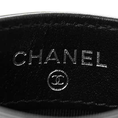 Chanel Patent Calfskin Quilted Card Holder So Black 6 of 8