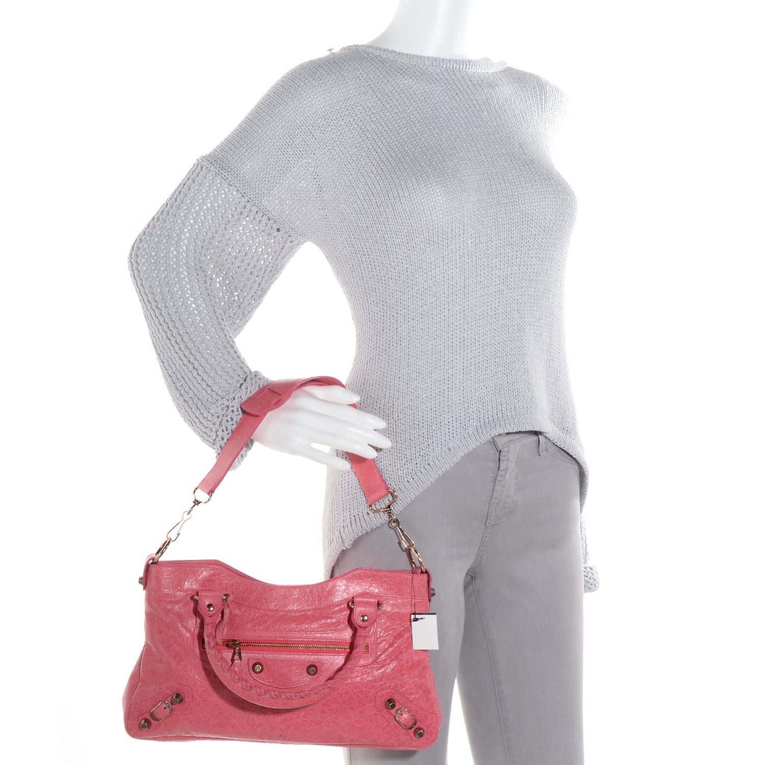 Balenciaga Agneau Giant 12 Rose Gold Hardware First Grenadine 2 of 10