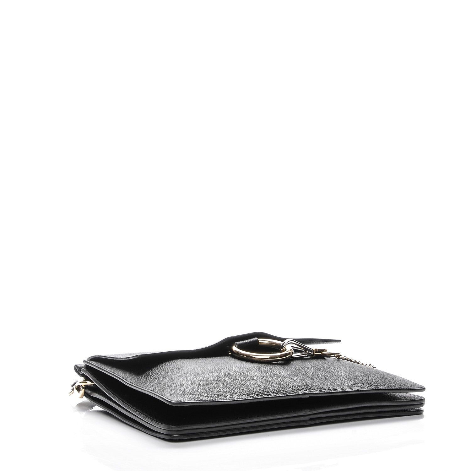 Chloe Calfskin Medium Faye Shoulder Bag Black 4 of 10