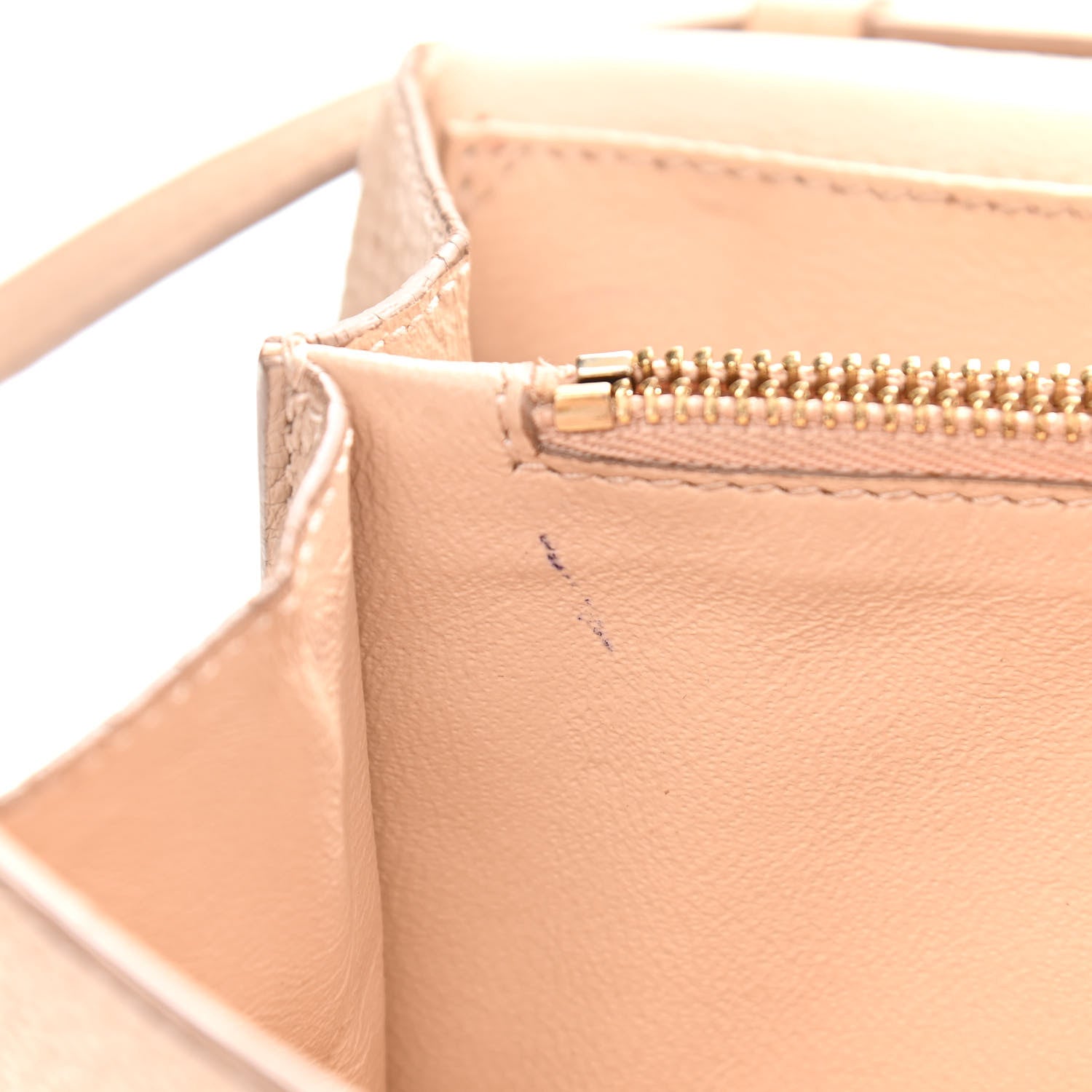 Salvatore Ferragamo Calfskin Clutch Beige 13 of 13