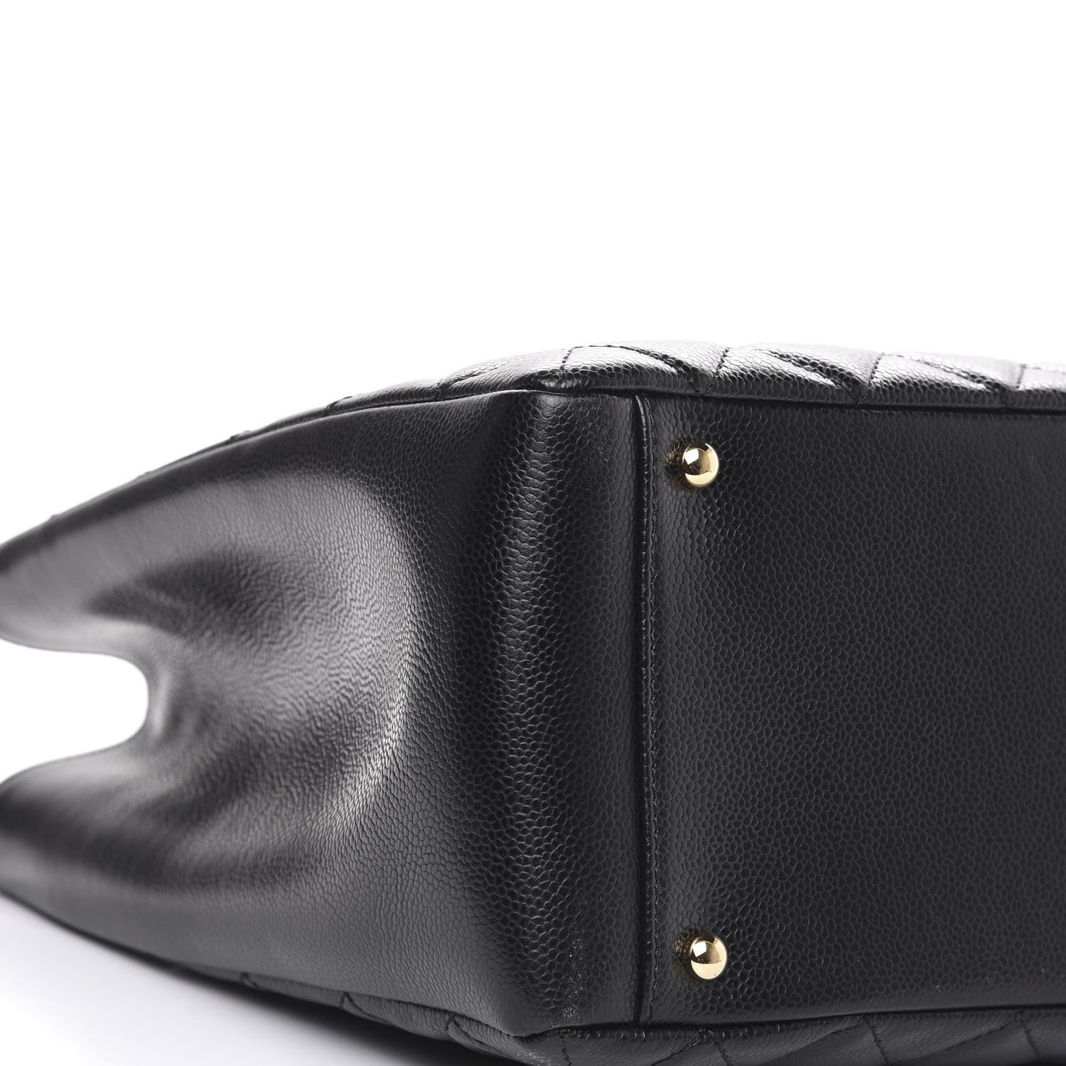 Chanel Caviar Quilted XL Grand Shopping Tote GST Black 8 of 11