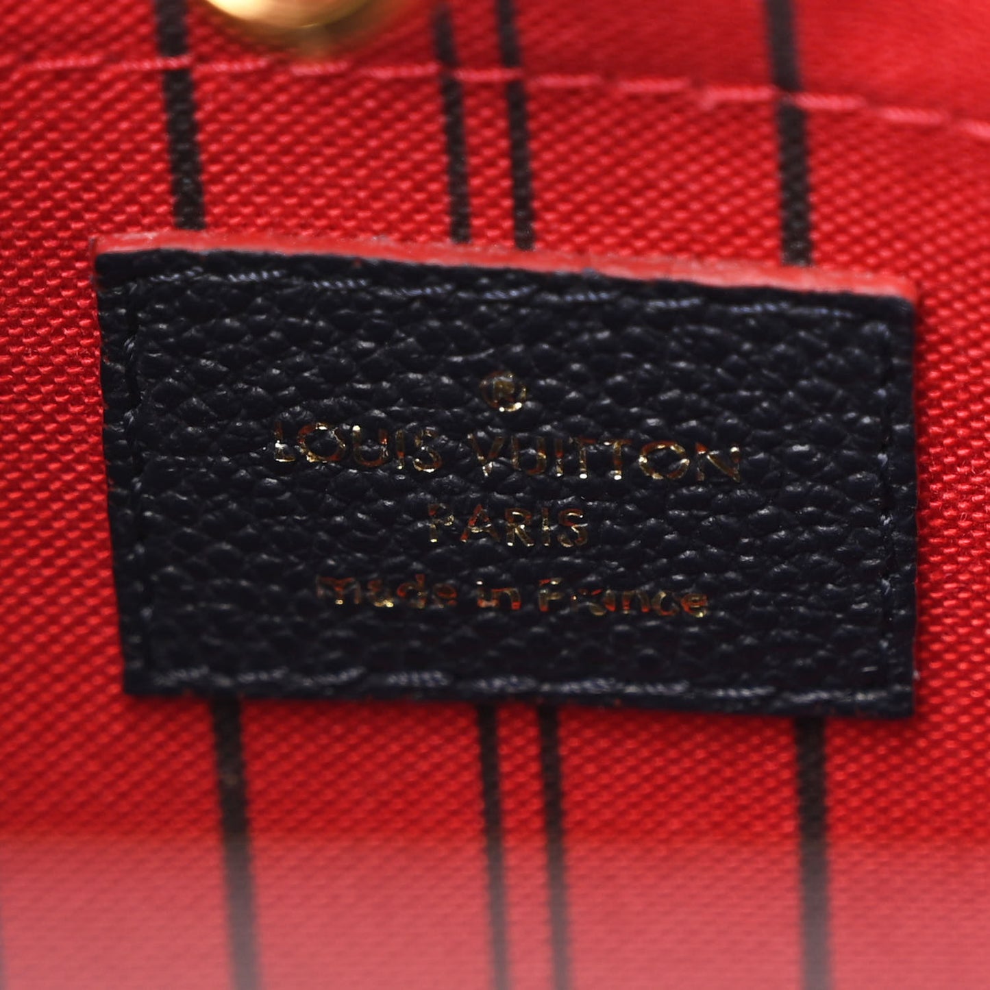 Empreinte Montaigne BB Marine Rouge