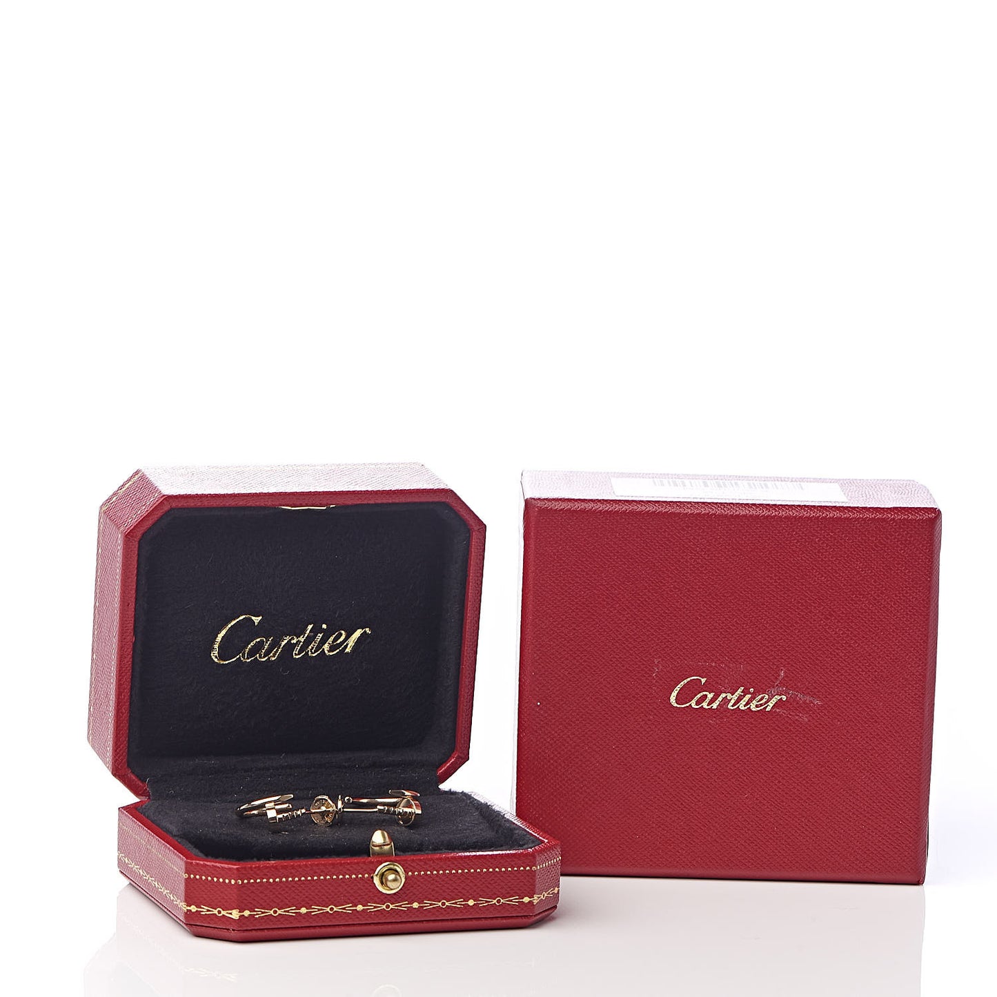 18K Yellow Gold Juste Un Clou Hoop Earrings