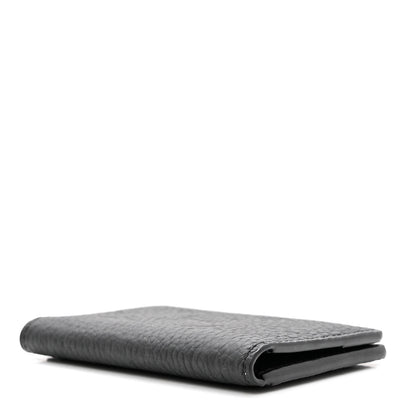 Louis Vuitton Calfskin Monogram Shadow Pocket Organizer Black 4 of 7