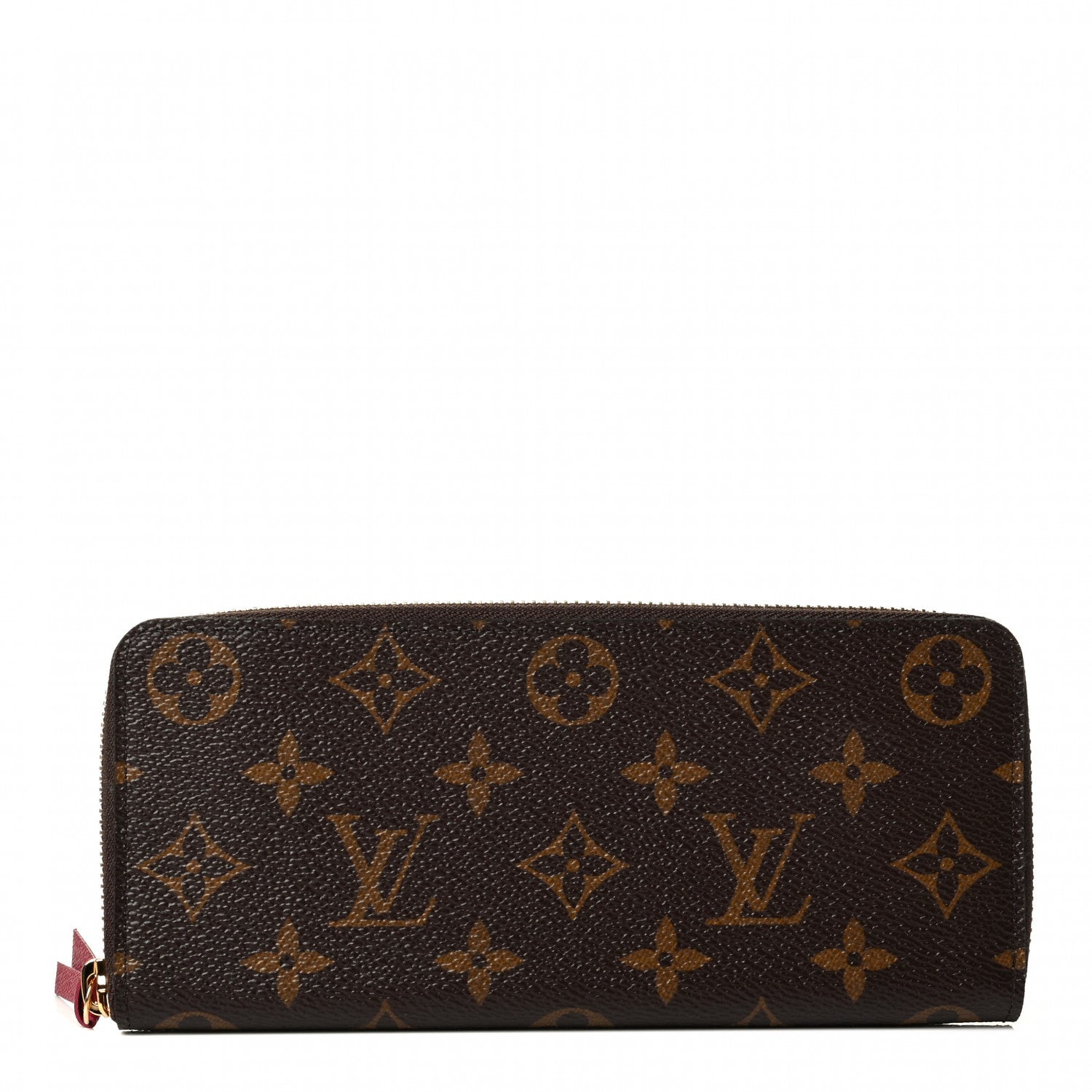 Louis Vuitton Monogram Clemence Wallet Fuchsia 1 of 5