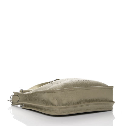 Hermes Taurillon Clemence Evelyne III PM Sauge 4 of 7
