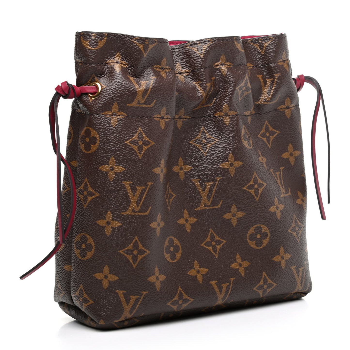 Monogram Pouch Noe Fuchsia