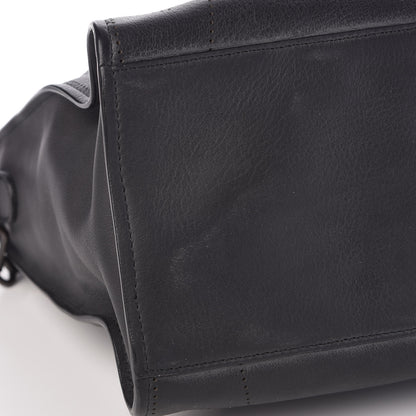 Balenciaga Veau Soyeux Perforated Blackout Hardware City Black 9 of 10