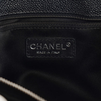 Chanel Caviar Quilted Grand Shopping Tote GST Black 7 of 10