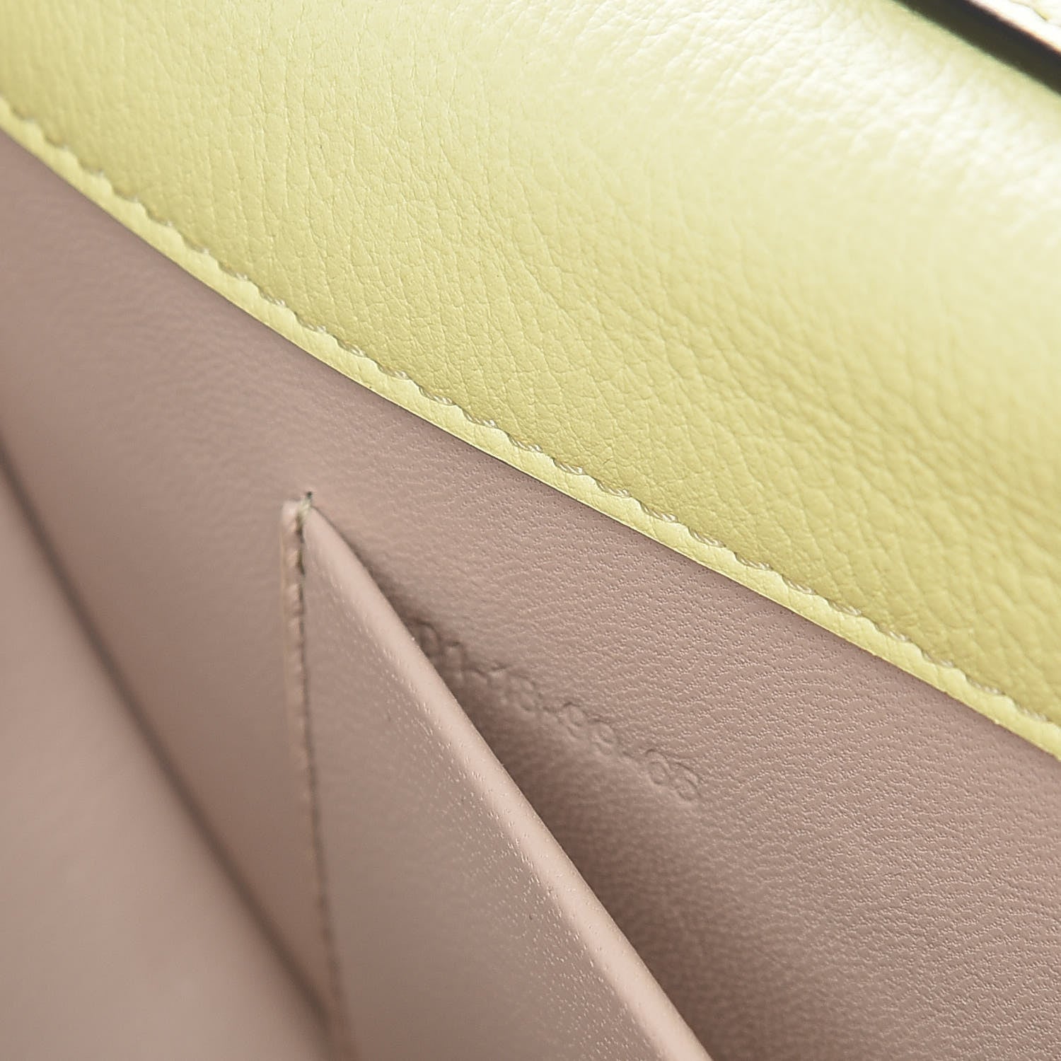 Chloe Calfskin Small Nile Bracelet Minaudiere Bag Lemonade 7 of 8