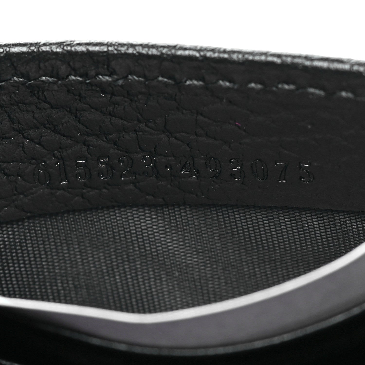 Gucci Dollar Calfskin Interlocking G Chain Wallet Black 7 of 10