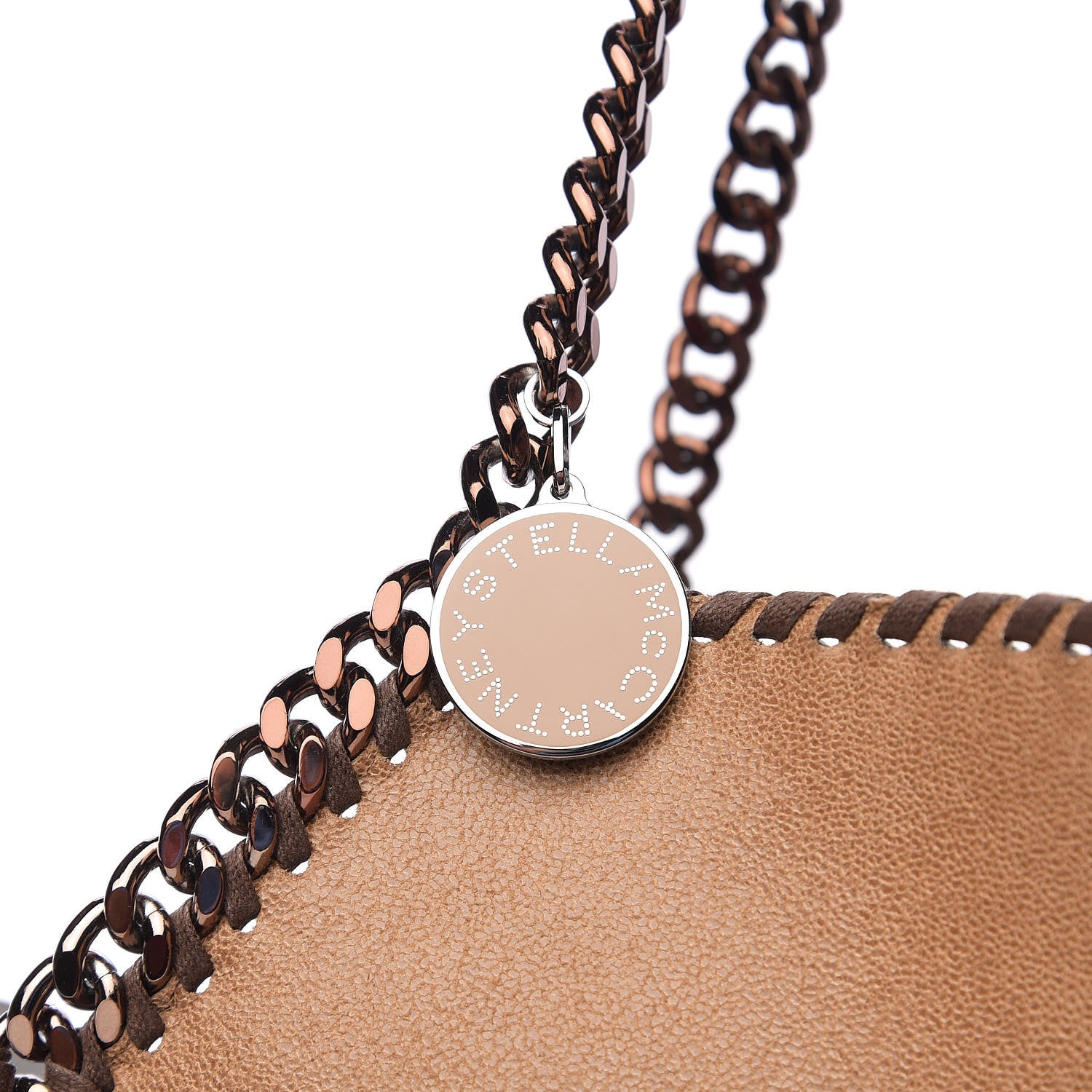 Stella McCartney Shaggy Deer Falabella Reversible Tote Camel 6 of 9