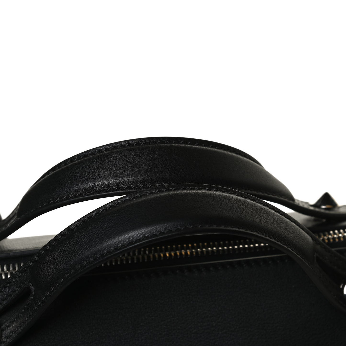 Vitello Dolce Marmol Large By The Way Boston Bag Black