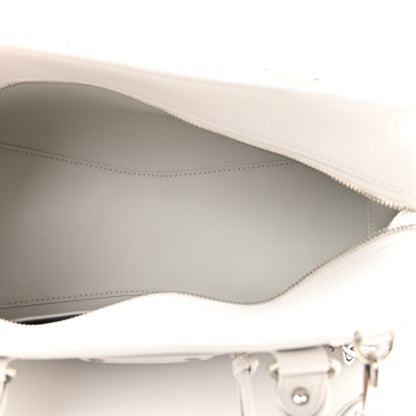 Balenciaga Grained Calfskin Neo Classic Silver Hardware S City Chalky White 5 of 10