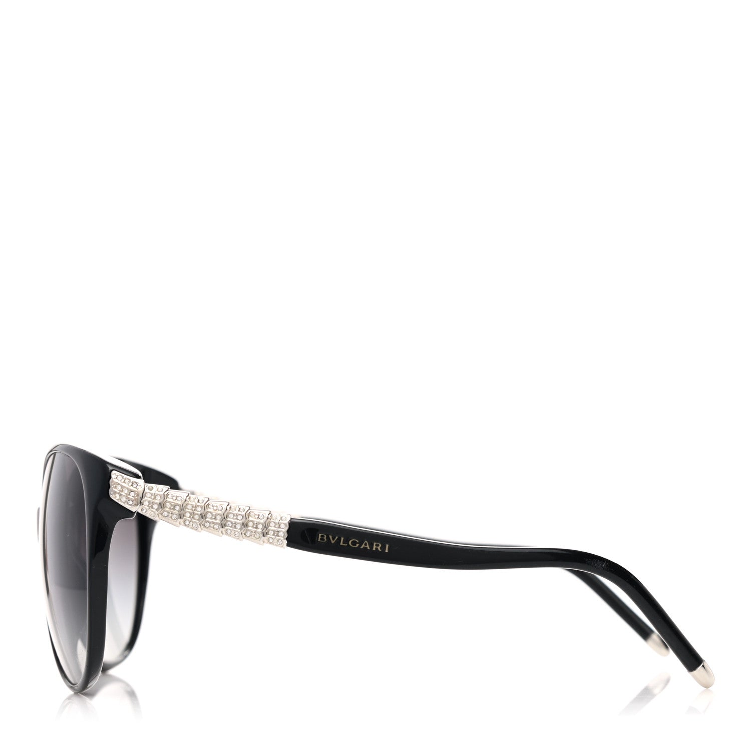 Bulgari BVLGARI Swarovski Gem 8101-B Sunglasses Black 2 of 5