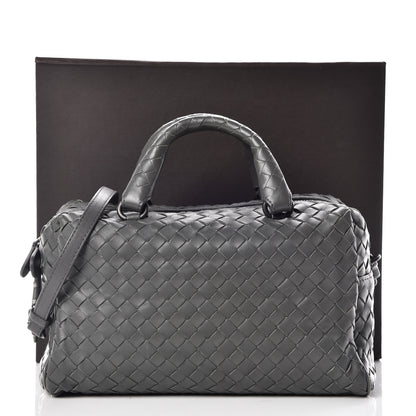 Bottega Veneta Nappa Intrecciato Mini Boston Light Grey 12 of 12