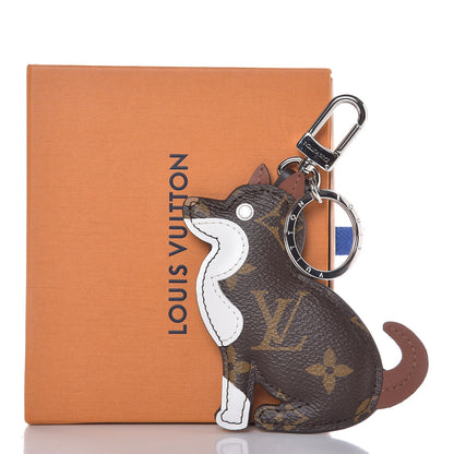 Louis Vuitton Monogram Dog Bag Charm Key Holder 4 of 4