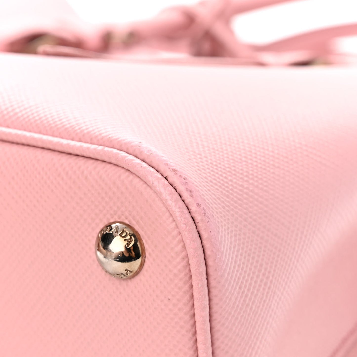 Saffiano Cuir Small Double Handle Tote Pesco