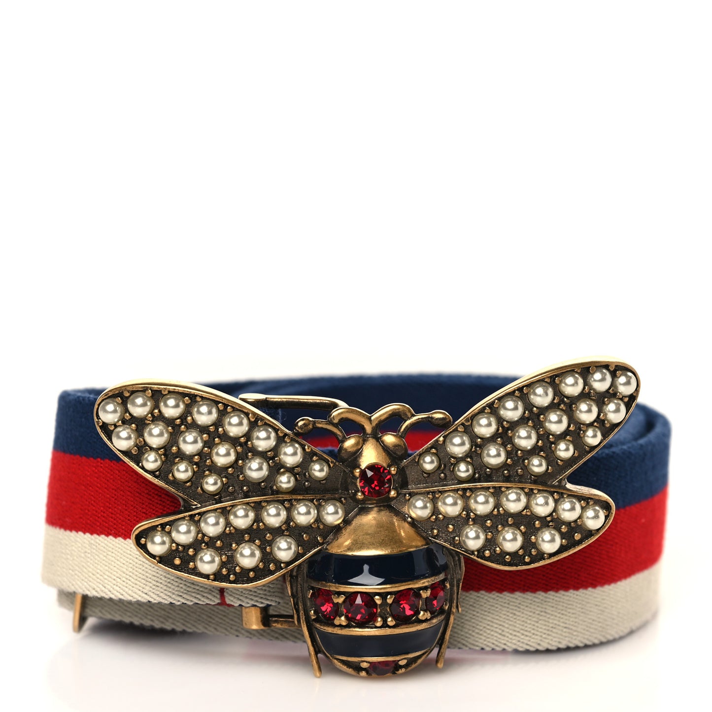 Web Queen Margaret Bee Sylvie Web Belt 85 34 Red White Blue